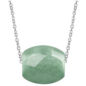 Pendentif en jadéite naturelle Lulutong, jade vert, UNISEXE, style chinois, design original, cadeau avec certificat d'évaluation D219 - Product Image 5