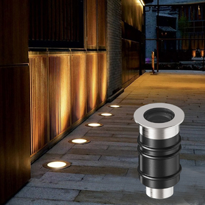 Lampe LED Encastrable Extérieure Moderne en Acier Inoxydable avec Éclairage RGB, Étanche IP67, pour Jardin et Escalier – Offre Spéciale - Product Image 1