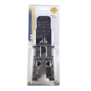 <span class=keywords><strong>Crimpadora</strong></span> de Cable Ethernet de alta precisión, conector <span class=keywords><strong>RJ45</strong></span>, cableado de red de datos, probador Cat5 Cat6 Cat6a, alicates métricos de cabeza de cristal - Product Image 2