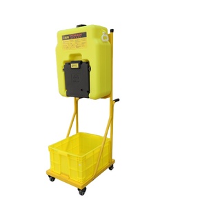 Station de lavage oculaire mobile portable de 53 L, produit de sécurité essentiel avec équipement de lavage oculaire pour voiture - Product Image 1