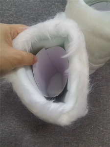 מגפי שלג נשים סיטונאיות לסתיו חורף, קלות משקל, פרוותיות, עם שרוכים, פלטפורמה וקצוות פרווה - Product Image 5