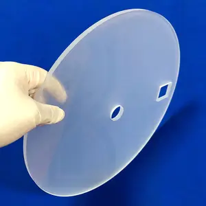 Verwerking Aangepaste Gesmolten Kwarts Platen Fused Silica Vel Quartz Disc