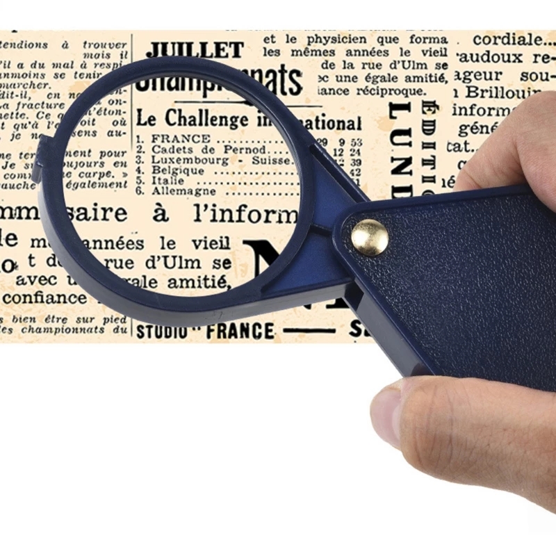 thumbnail interactive-video image 1 of USA Folding Jewelers Loupe - 3 Lens Clip-On Pocket Magnifier 10X+ 1 of 6