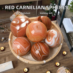 Bulk Wholesale <b>Crystals</b> Red Carnelian Hand Polished Healing Stone Carnelian Sphere <b>Ball</b> for Holiday Decoration Aahil <b>Crystals</b> - Product Image 2