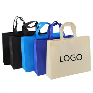 Wholesale Non Woven Grocery Shopping Tote Reusable Bag ecological non-woven bag biodegradable recycle non woven bags