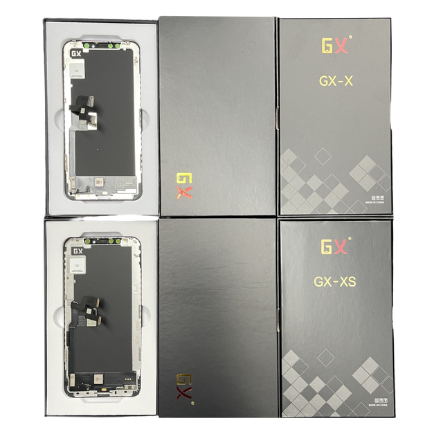 Pantalla GX JK Amoled LCD Display for iPhone X 12 13 15 Pro Max LCD Display Touch Screen Digitizer Assembly for 14 11 XR XS Max