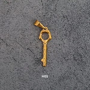 Colgante de Corazón de Durazno Vintage de Acero de Titanio al por Mayor para Proveedores, Colgante DIY para Collar, Accesorios de Adorno Populares - Product Image 6