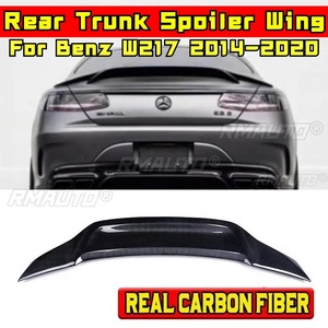 Aileron arrière de coffre de voiture, kit carrosserie, aileron arrière pour Mercedes-Benz Classe S W217 C217 S63 S65 AMG Coupé 2014-2020, accessoires de voiture - Product Image 6