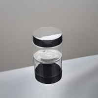 50g crème pot conteneur large bouche PET clair en plastique nettoyant baume cosmétique pot 50ml cheveux corps beurre conteneurs