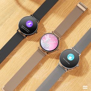 Yawell One-Stop Smart <span class=keywords><strong>Watch</strong></span> Factory China Metal Band femminile 3ATM monitoraggio della frequenza cardiaca AMOLED braccialetto Reloj S81 Smart <span class=keywords><strong>Watch</strong></span> - Product Image 2