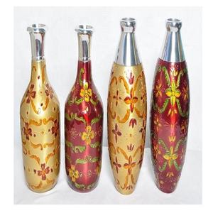 Lot de 4 vases et pots à fleurs de décoration moderne en métal de première qualité Vases à fleurs d'intérieur pour la meilleure vente - Product Image 1