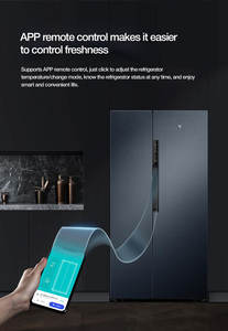 Refrigerador Inteligente Original Yunmi 603L con Pantalla Táctil y Función de Fabricación de Hielo - Product Image 4