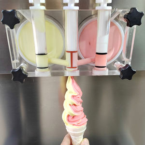 เครื่องทำไอศกรีมซอฟต์เสิร์ฟ Kolice แบบสามหัว/เครื่องทำไอศกรีมโยเกิร์ตแช่แข็ง - Product Image 4