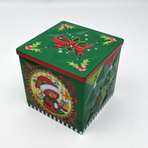 Ready Stock Square Tin <b>Box</b> For Christmas Eve Apple Packaging Custom Printing <b>Empty</b> Metal Square <b>Gift</b> Tin <b>Box</b> For Xmas Fruit Pres - Product Image 6