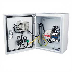 Caixa de Controle de Temperatura Inteligente Shangyi IP54, Termostato Digital de Baixa Tensão 220V/380V 12A/18A/25A para HVAC Industrial - Product Image 4