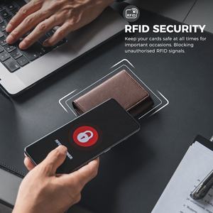 TILONSTAR TWM161 大容量レザーカードケース クレジットカード 名刺入れ ビジネスカードホルダー - Product Image 5