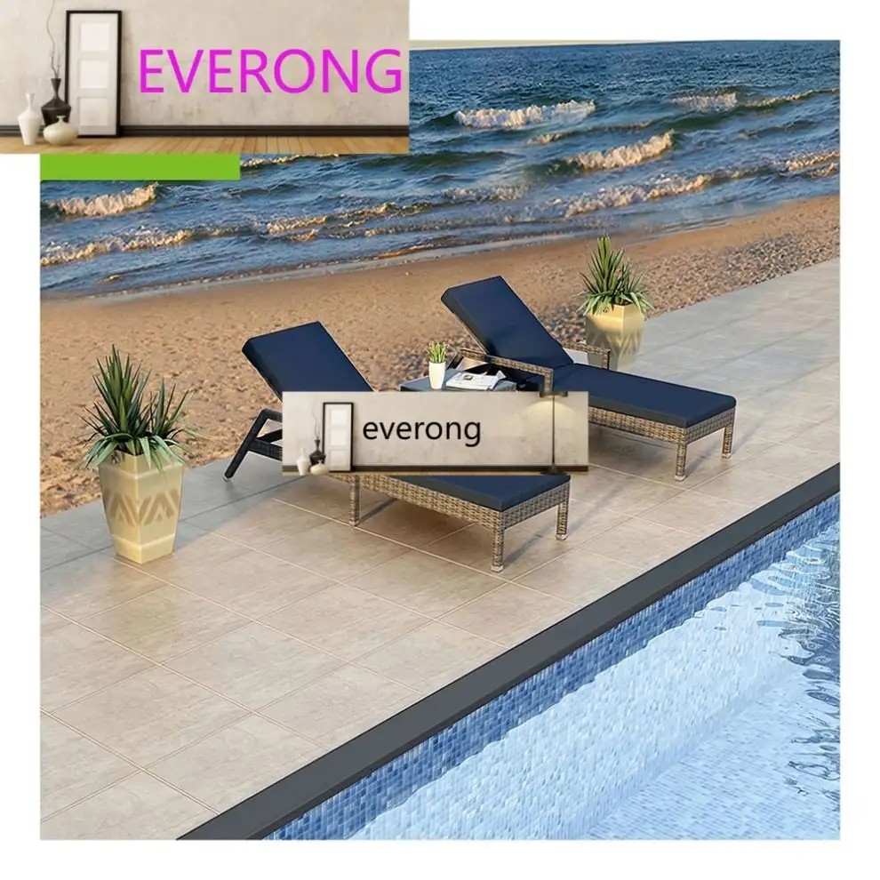 Gran oferta de tumbonas con cuerda tejida para piscina, sofá cama para exteriores, muebles de exterior, estilo español