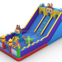 Maison gonflable extérieure de rebond de fête de mariage adulte Offre Spéciale rose toboggan châteaux de rebond intérieur extérieur enfants sauter maison de jeu
