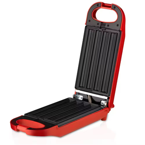 Machine à sandwich électrique 5-en-1 en plastique, pratique pour la maison - Gaufres, crêpes, omelettes, quiches et crêpes suisses - Product Image 2