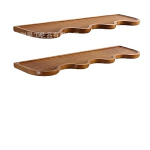 Wooden <b>Wall</b> Mounted <b>Display</b> Shelf Irregular Shape For Home Decor And Storage - Product Image 5