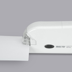 <span class=keywords><strong>Agrafeuse</strong></span> électrique double alimentation entièrement automatique en métal avec capacité de <span class=keywords><strong>100</strong></span> agrafes pour usage de bureau - Product Image 2
