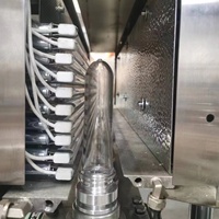 Machine semi-automatique à 2 cavités pour bocaux en PET Machine de fabrication de canettes en PET Machine de fabrication de bouteilles d'eau en plastique