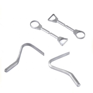 Sintered Tungsten Carbide WC+Co Alloy 0.6-1.2um Particle Clay Repair & Sculpture Trimming Tools 4PCS/Set Red Wood Handle