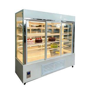 Vitrine Réfrigérée pour Gâteaux et Pâtisseries, 1,8 m, 5 Niveaux, en Acier Coloré, Refroidissement par Air - Product Image 3