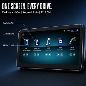 <span class=keywords><strong>Lenyo</strong></span> pour Mercedes Benz Classe C 2013-2014 Classe NTG4.5 12.3 pouces Système Linux Autoradio Lecteur multimédia CarPlay sans fil - Product Image 3