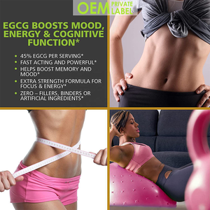 Mujeres mayores de 40 cápsulas de extracto de té verde dietético con granos de café verde cafeína suplementos de quemador de grasa natural - Product Image 4