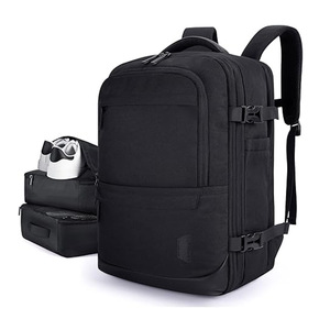 40L Expandable Waterproof <b>Lady</b> Airline Approved Carry <b>Backpack</b> Luggage Weekender Daypack USB Compression Travel <b>Backpack</b> Packing - Product Image 4