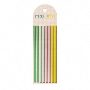 Bloc-notes transparent en PET de 160 pages, autocollant, avec index à feuilles mobiles, marque-pages, bloc-notes mémo, papeterie pour livres scolaires, notes adhésives - Product Image 3