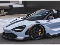 Pales de ventilateur de garde-boue de voiture en fibre de carbone sèche pour McLaren 720s R-style Body Kit