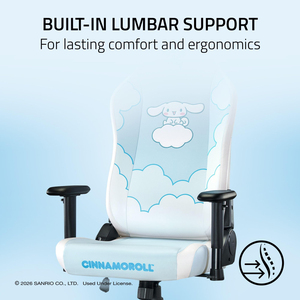 <span class=keywords><strong>Silla</strong></span> <span class=keywords><strong>Gamer</strong></span> <span class=keywords><strong>Cinnamoroll</strong></span>, Linda <span class=keywords><strong>Silla</strong></span> de Oficina Ergonómica de Cuero con Altura Ajustable para Chicas - Product Image 6