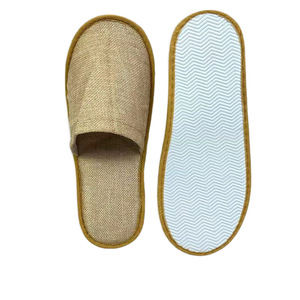 Zapatillas de Spa desechables para habitación de hotel de lujo con diseño moderno y logotipo personalizado OEM, tela para siesta Lisa fabricada para hoteles - Product Image 3