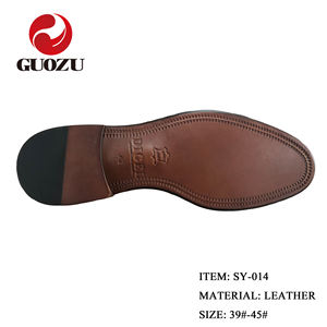 גומי עור סוליות עם עץ העקב כדי להפוך גברים נעלי גומי לבוש נעל סוליות - Product Image 5