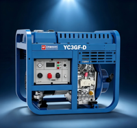Groupe électrogène diesel Yuchai à tension nominale, générateurs diesel portables pour usage industriel