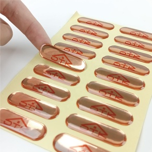 Benutzer definierte Marke Logo Kuppel Aufkleber Druck wasserdichte 3D-Aufkleber benutzer definierte Harz Kuppel Aufkleber - Product Image 6