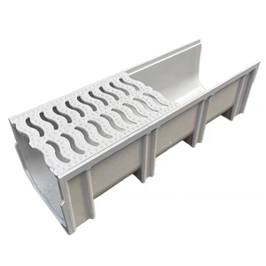 <span class=keywords><strong>Caniveau</strong></span> de drainage en <span class=keywords><strong>plastique</strong></span> renforcé de fibres de verre personnalisable avec service de découpe de <span class=keywords><strong>grille</strong></span>, marque ZQ - Product Image 3