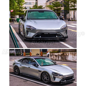 Para Xiaomi SU7: Alerón delantero y trasero, difusor, faldones laterales, protector de parachoques, accesorios para coche - Product Image 4