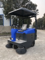 Machine de balayage de sol robotisée sans pilote, à faible bruit et à économie d'énergie, alimentée électriquement