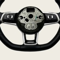 Volant en cuir perforé personnalisé, sélection d'usine, pour Volkswagen VW Golf 5 MK6 MK7 MK8 Jetta Passat B8 Polo GTI