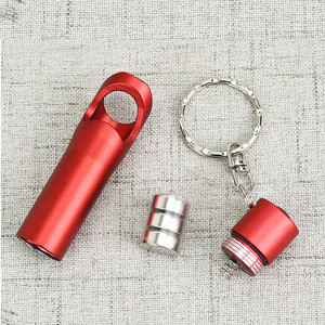 Quà tặng khuyến mãi mini giá rẻ Keychain <span class=keywords><strong>Torch</strong></span> ánh sáng 3 LED Nhôm đèn pin với bia chai Opener vòng chìa khóa - Product Image 3