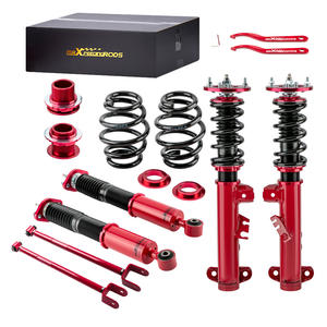 MaXpeedingrods Coilover réglable d'amortissement + bras de commande inférieur arrière pour <span class=keywords><strong>BMW</strong></span> E36 318is 316i 320i 323i Suspension d'amortisseur - Product Image 1
