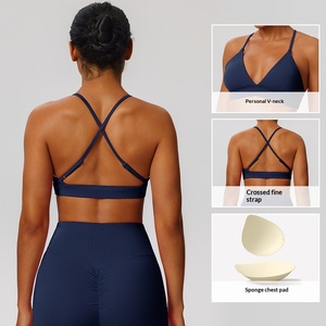 <span class=keywords><strong>Reggiseno</strong></span> Sportivo da Donna per Palestra e Yoga, Abbigliamento Attivo ad Asciugatura Rapida in Spandex e Nylon, Traspirante - Product Image 2