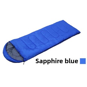 <span class=keywords><strong>Sacco</strong></span> a Pelo Estivo da 950g per Adulti, per Campeggio e Viaggi, in Poliestere e Seta, con Imbottitura in Cotone Cavo, Stile a Busta - Product Image 2
