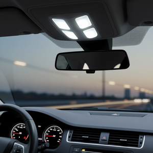 10 pièces 12V T10 LED ampoule Wedge Base 6000K blanc pour Auto intérieur dôme carte plaque d'immatriculation coffre côté et positionnement lumières - Product Image 2