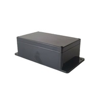 Boîtier en plastique ABS noir étanche Boîtier d'instruments électroniques Boîtes de jonction Boîtier PCB