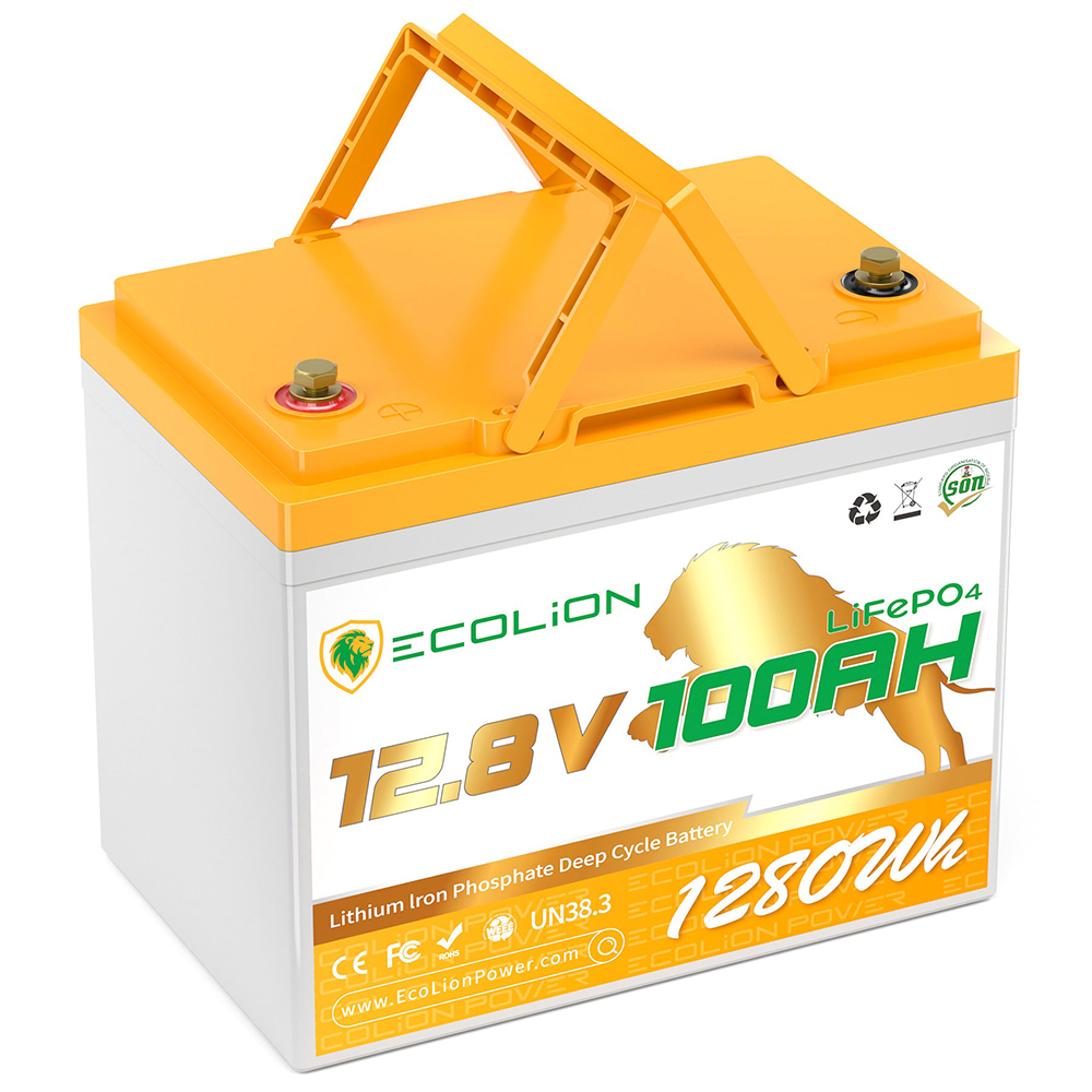 <strong>2026</strong> Africa Market EcoLion <strong>12V</strong> 100Ah 180Ah <strong>Lifepo4</strong> <strong>Battery</strong> Lithium Ion <strong>Batteries</strong> Pack Built-in BMS <strong>12v</strong> <strong>Solar</strong> Home Energy Power