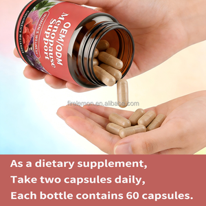 Integratore Erboristico OEM/ODM per il Supporto alla Menopausa, Cura della Menopausa Femminile, Capsule di Cimicifuga Nera - Product Image 5